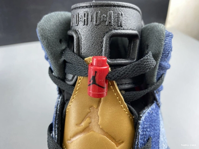 Rep Husky 6 Washed Denim CT5350-401 Jordan Air 0815